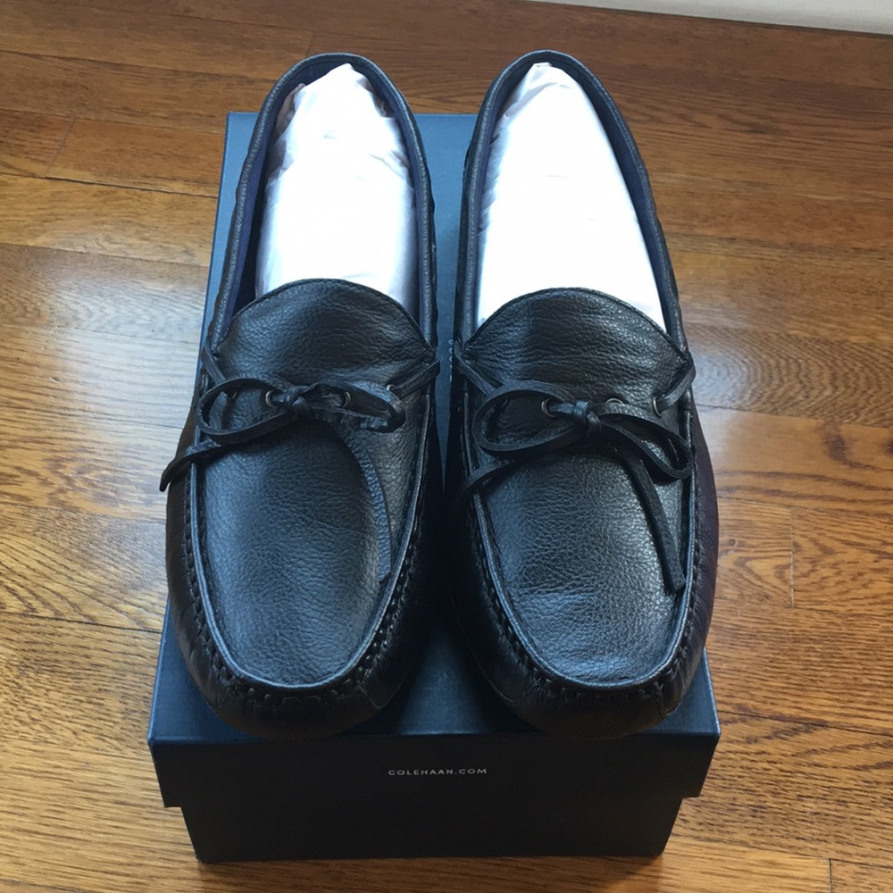 Men's Cole Haan black loafers